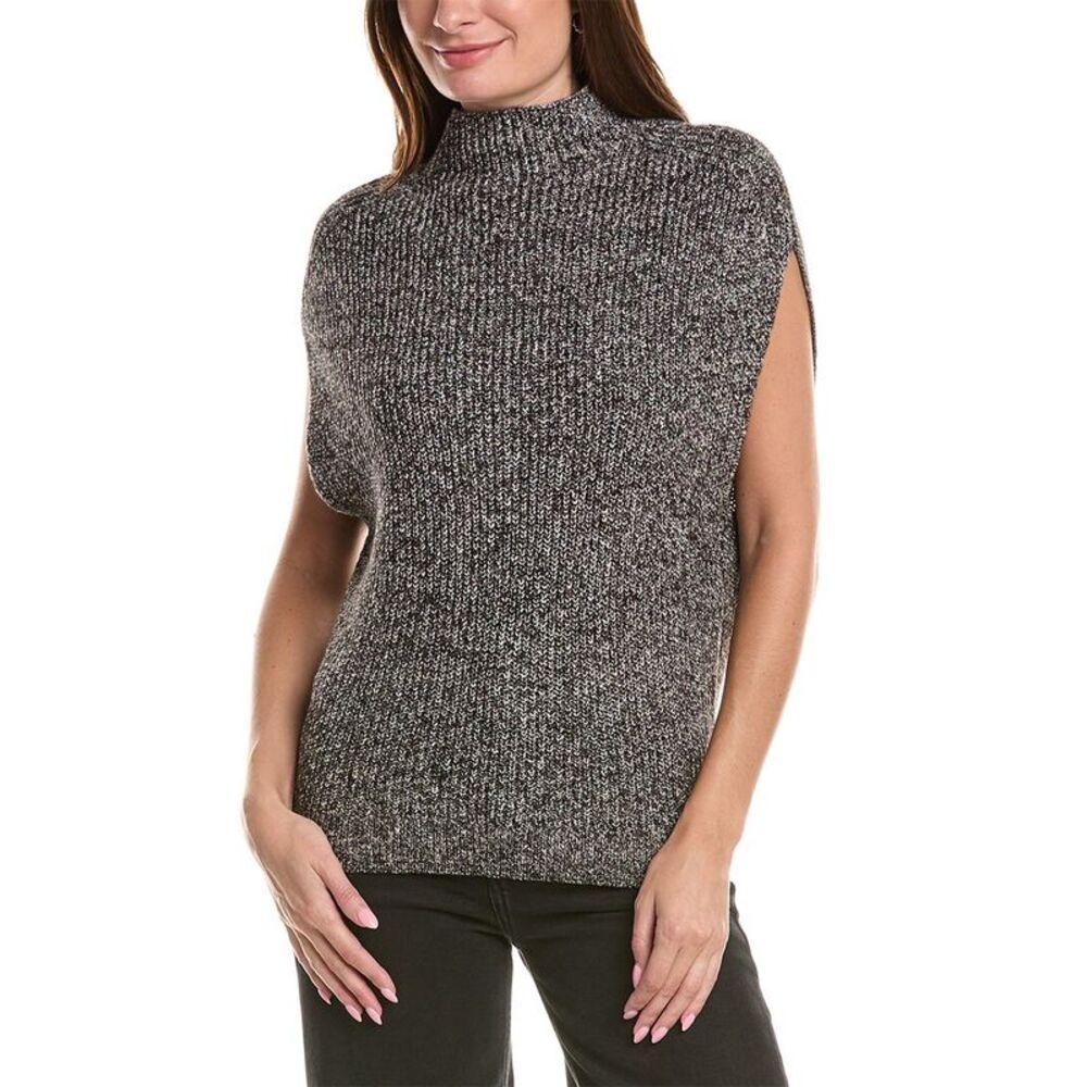 Michael Stars Womens Aggie Sweater, Black